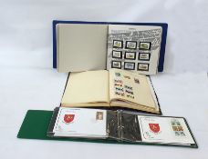 Box of eight albums and stock books of world stamps plus mint decimal British (1 box)