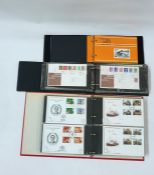 Box of FDC and Stock book of stamp, booklets