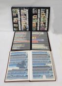 Box of 14 albums and stock books including mint 1946 Victory issue, with many blocks of four, mostly