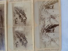Quantity glass lantern slides and quantity of a stereoscopic viewer black and white photographs of