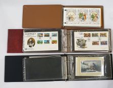 Crate of various covers, albums and loose stamps of the world