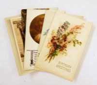 Four boxes of miscellaneous postcards, to include lifeboats, glamour, silk, advent, comic, circa