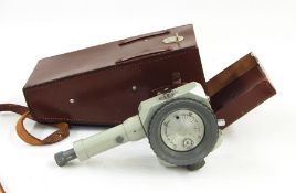 A Karl Zeiss Jena Optical instrument number 2878 in leather carrying case, a Mirador 20 x 50 cm, a