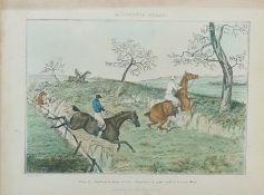 Quantity of sporting prints including partridge, shooting, golfing and other (1 box)