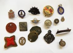 WWI silver Masonic medal named to 