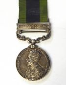 George V Indian General Service medal with Afghanistan N. W. F. 1919 clasp. Namedto 