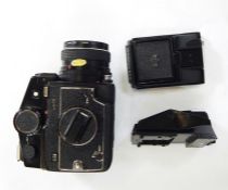 Mamiya 645 camera together with flash and another folding accessory (3)
