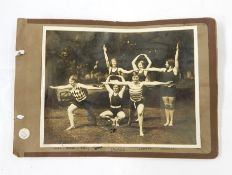 Photograph album containing photographs of Aberystwyth 1919, Clarach Bay, Exmouth 1924 and other