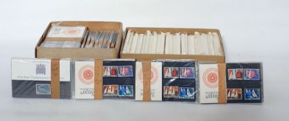 21 sailing presentation packs plus one inter-parliamentary conference, face value £74 plus and 14