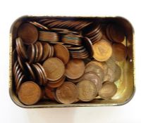 Quantity of coinage to include farthings, copper and heritage mint set 3 pennies