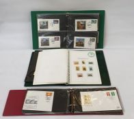 13 albums including two new age printed albums with some stamps, album with George VI coronation