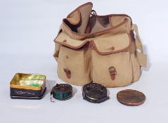 'Hardy the Golden Prince' fly fishing reel, J W Young  and Sons Trudex reel, other fishing