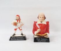 Two Carltonware pottery advertising figures 