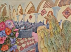 Lucy Elizabeth Brock (1927-2018) Reigate and Redhill School of Art and Crafts, Truro College of