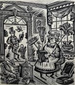 After Derek Harris (1919-1960) Wood engraving 