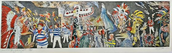 Janet Rita Wilkes (Reigate and Redhill school of Arts and Slade school of Art)  Pen and ink study