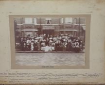 Photograph - wedding group dated 1912, another gro