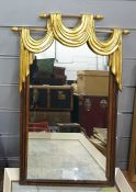 Two gilt framed mirrors and framed prints ( 6)