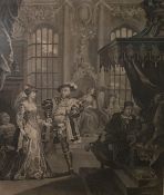After William Hogarth  19th century engraving ( no