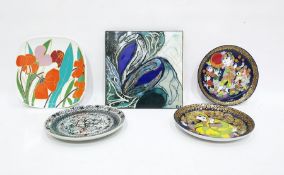 Pair Rosenthal Bjorn Wiinblad wall plates 