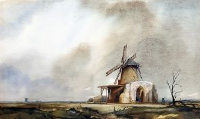 Graham Goodman Watercolour drawing St Bennett's Abbey