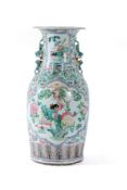 A Cantonese 'Famille Rose' vase, circa 1860