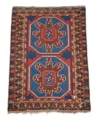 A Kazak rug