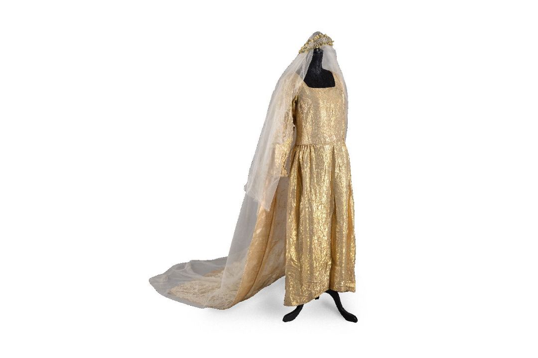 The Hon. Ursula Lawley's Wedding Dress, by Handley-Seymour, London, circa 1927 - Image 1 of 3