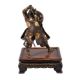 Gykko: A Japanese Parcel Gilt Bronze Figure of a Samurai - Image 8 of 9