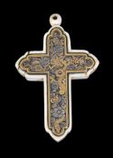 ϒ A Japanese Shakudo Crucifix