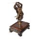 Gykko: A Japanese Parcel Gilt Bronze Figure of a Samurai - Image 7 of 9