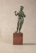 A Roman bronze model of the nude Aphrodite from Syria