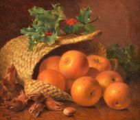 Eloise Harriet Stannard (British b. circa 1829-1915)Still life of apples