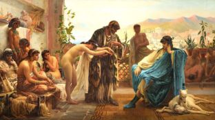 Walery (Valery) Plauszewski (French/Polish 1833-1908)The Judgement