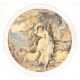 Francis Wheatley (British 1747-1801)A shepherdess with sheepWatercolour and pen - Image 1 of 2