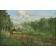 Edward M. Elliott (British fl.1920-1934)A Garden - Image 1 of 3