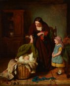George Smith (British 1829-1901) Peace at Last