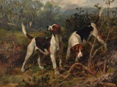 George Earl (British 1824-1908)Gone To Earth