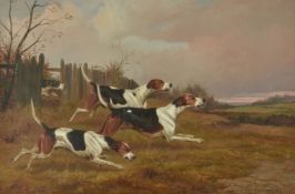 Colin Graeme (British 1858-1910)The chase