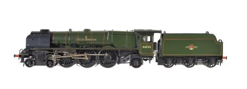 A scratch-built gauge 1 model of the 4-6-2 tender locomotive ‘City of Birmingham’