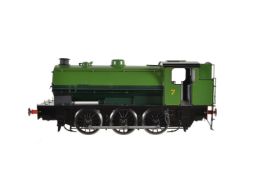 A gauge 1 Sancheng model of an 0-6-0 saddle tank locomotive No 7