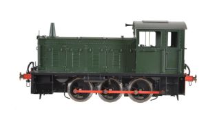 A gauge 1 Sancheng model of a 0-6-0 diesel locomotive