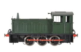 A gauge 1 Sancheng model of a 0-6-0 diesel locomotive