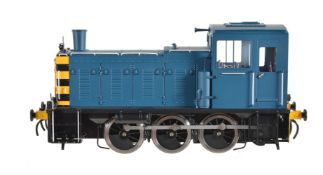 A gauge 1 Sancheng model of a 0-6-0 diesel locomotive