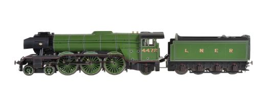 A gauge 1 'Accucraft Train's by BMMC model of a 4-6-2 tender locomotive No 4472 ‘Flying Scotsman’