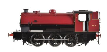 A gauge 1 Sancheng model of an 0-6-0 saddle tank locomotive No 6