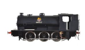 A gauge 1 Sancheng model of an 0-6-0 saddle tank locomotive No 68037