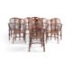 A harlequin set of eight Windsor armchairs, various dates 19th century, comprising a pair of - Image 3 of 3