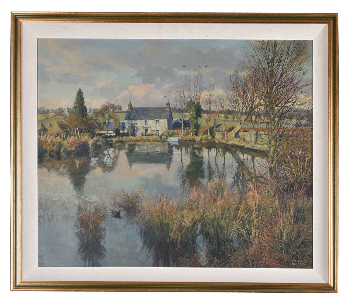 James McIntosh Patrick (Scottish 1907 - 1998), December Sunshine, Mill Hill, Angus - Image 2 of 3