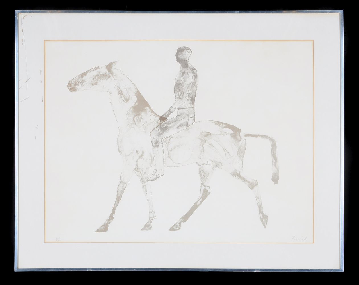Elisabeth Frink (British 1930-1993), Horse and Rider - Image 2 of 3